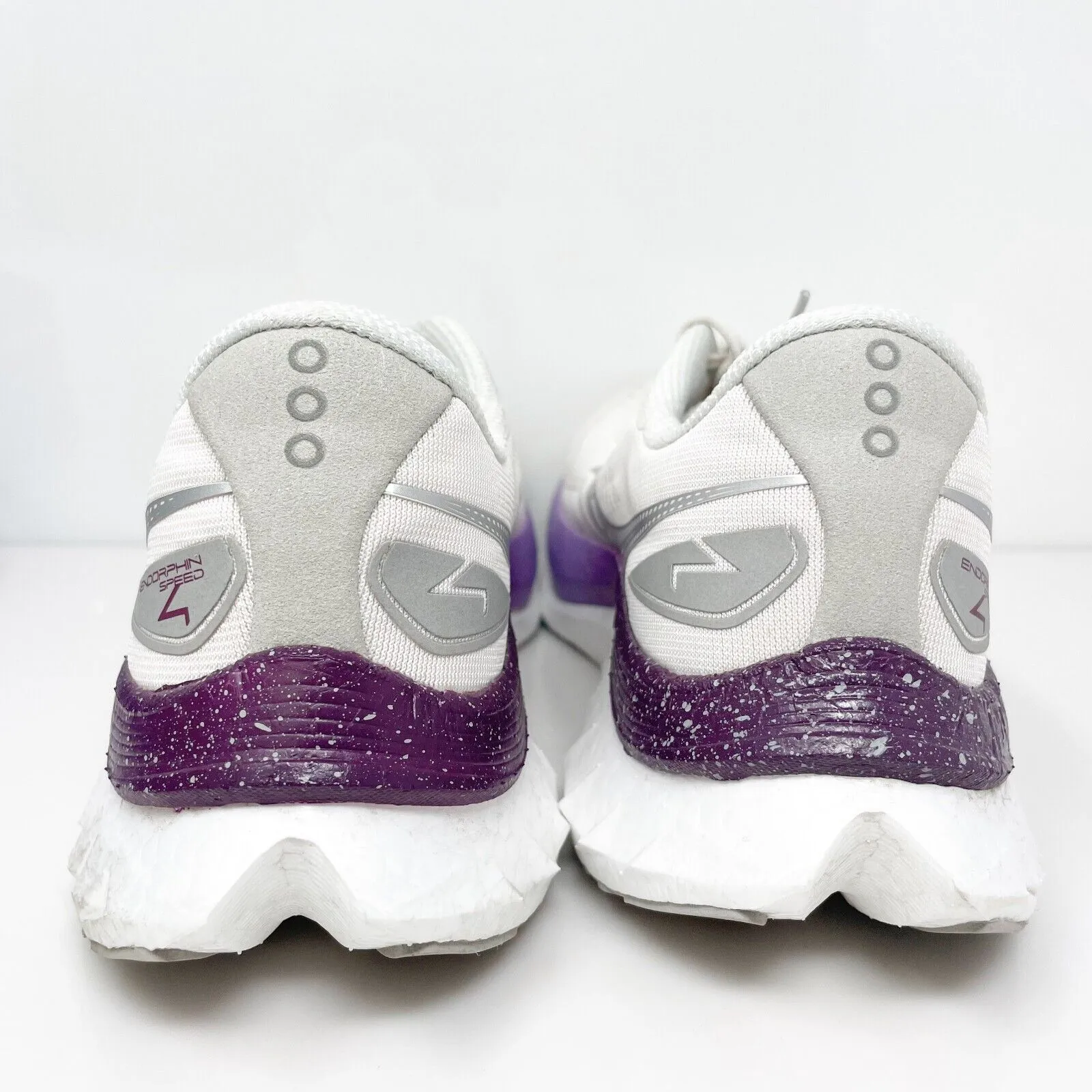 Saucony Womens Endorphin Speed 4 S10940-210 Ivory Running Shoes Sneakers Sz 8.5