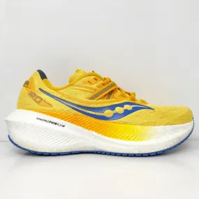 Saucony Womens Triumph 20 S10759-30 Yellow Running Shoes Sneakers Size 7