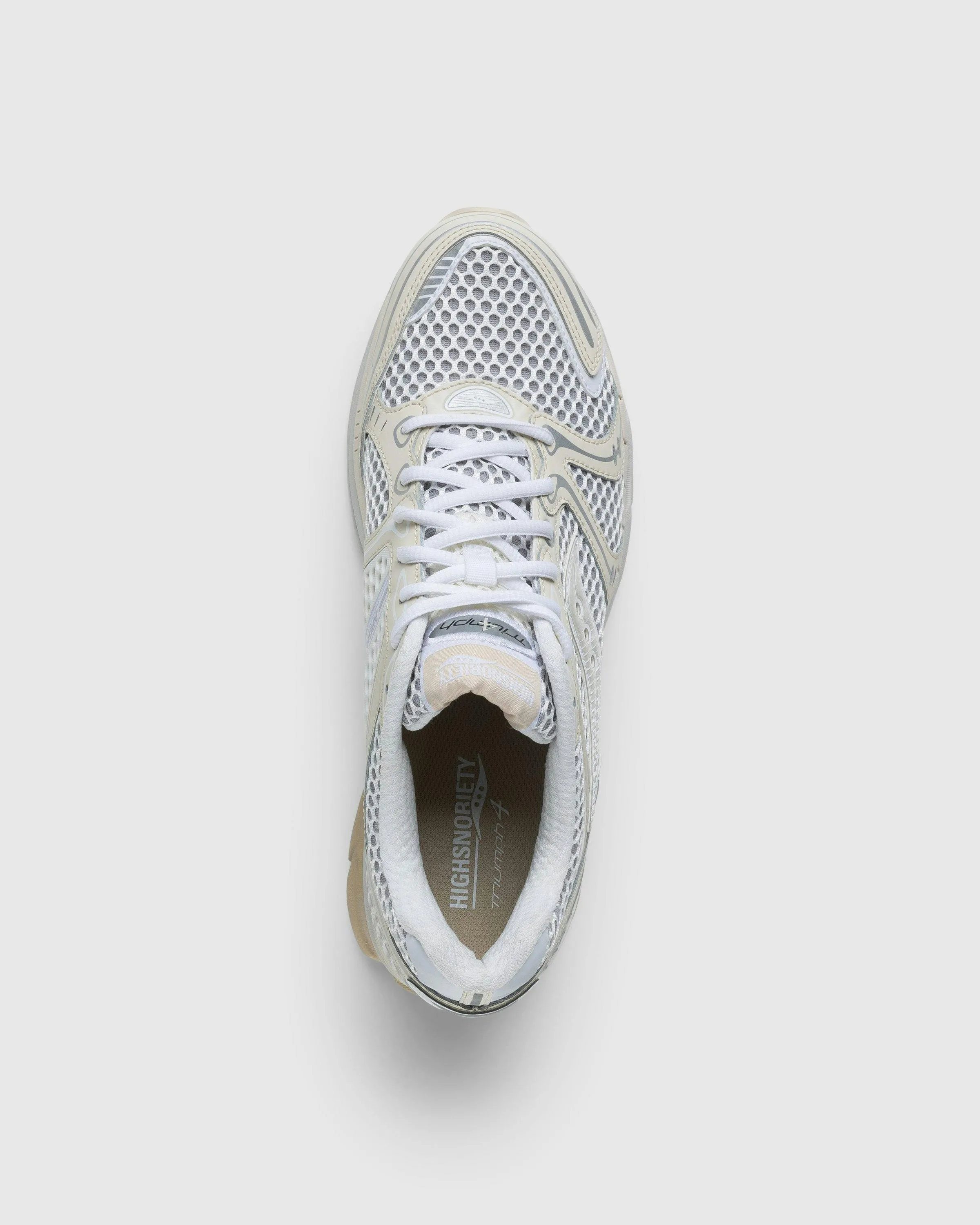 Saucony x Highsnobiety – Pro Grid Triumph 4 Cream/White | Highsnobiety Shop