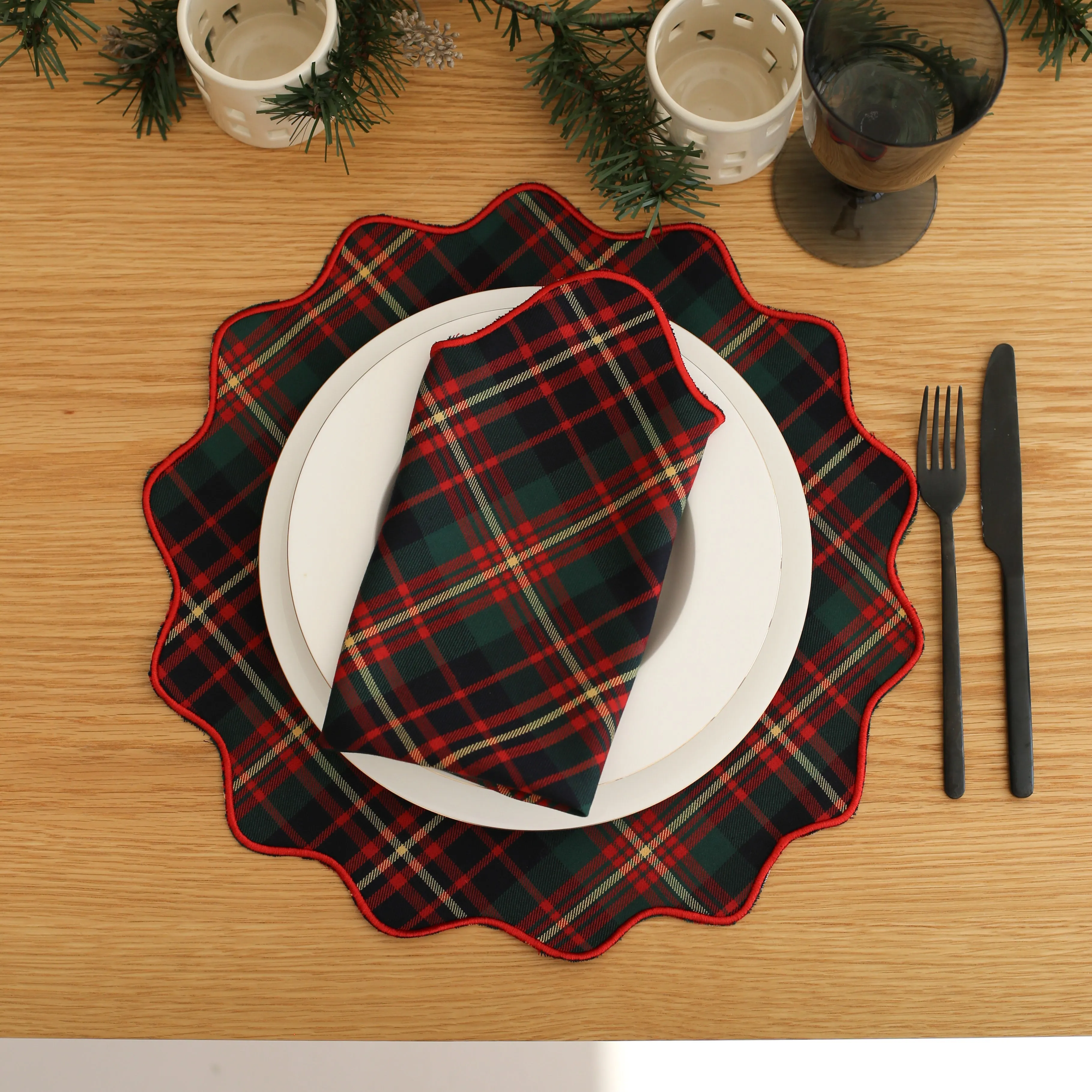 Scotch Plaid Napkins (Set of 2)