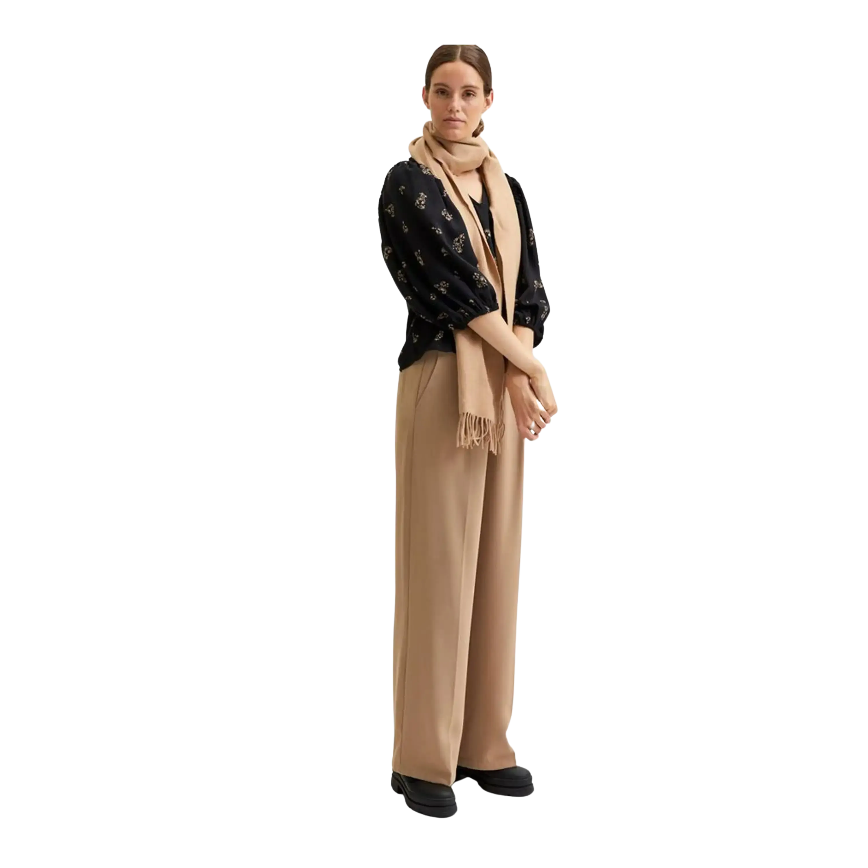 Selected Femme Wide Leg Trousers