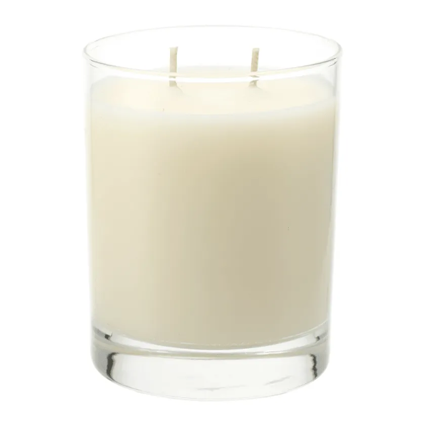 Seventh Ave Apothecary White Tea and Fig Glass Jar Custom Candles, White