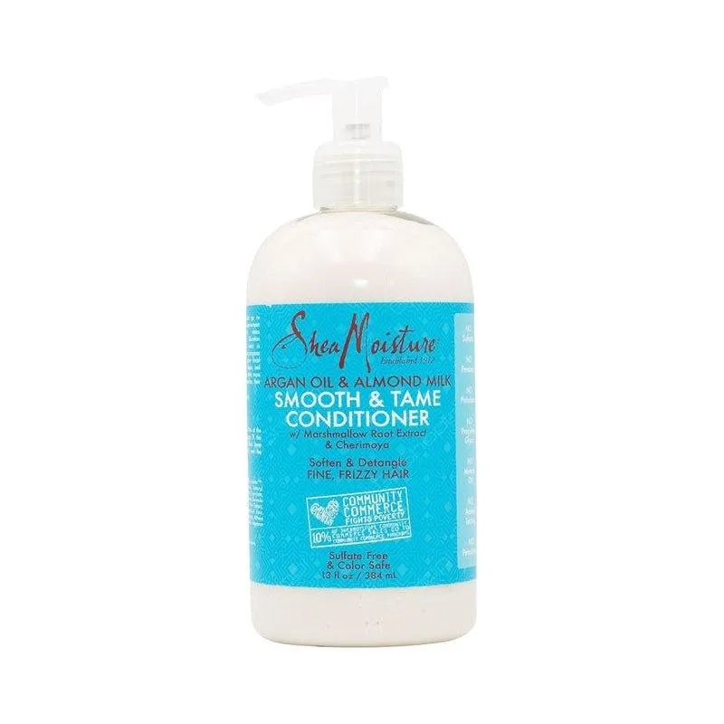 Shea-Moisture-Argan-Oil-Almond-Milk-Smooth-Tame-Conditioner-13Oz