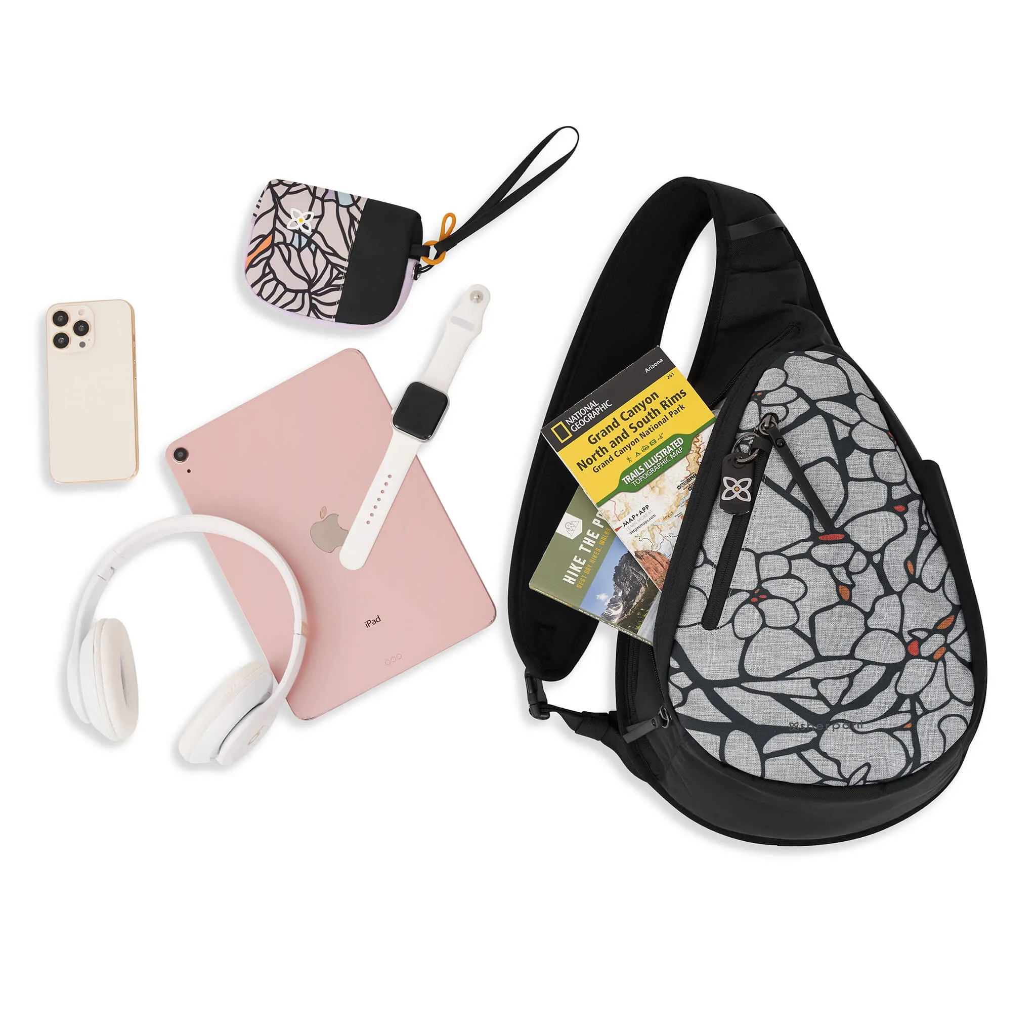 Sherpani Esprit Anti-theft Sling Backpack- Sakura