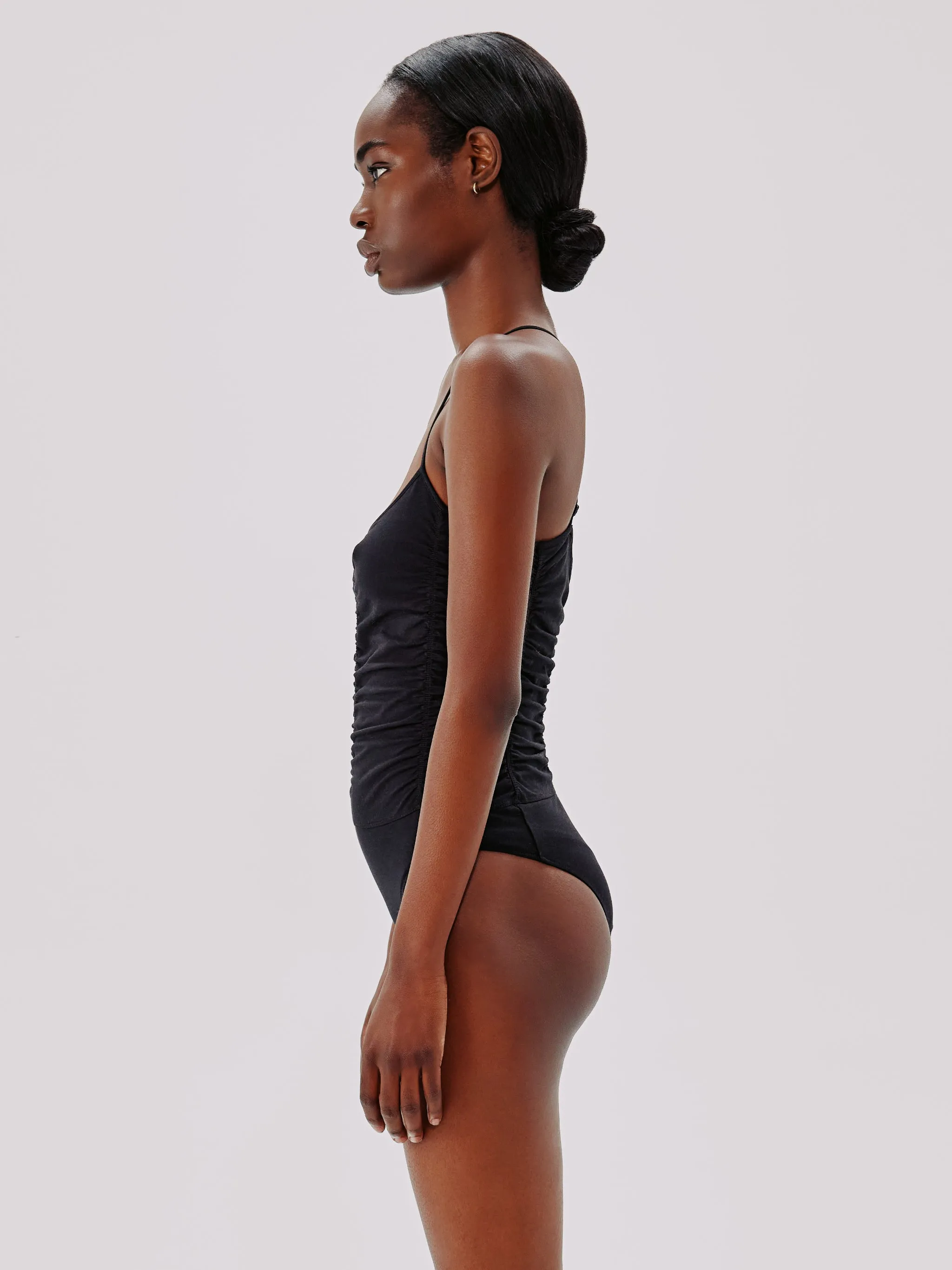 Shirred Bodysuit