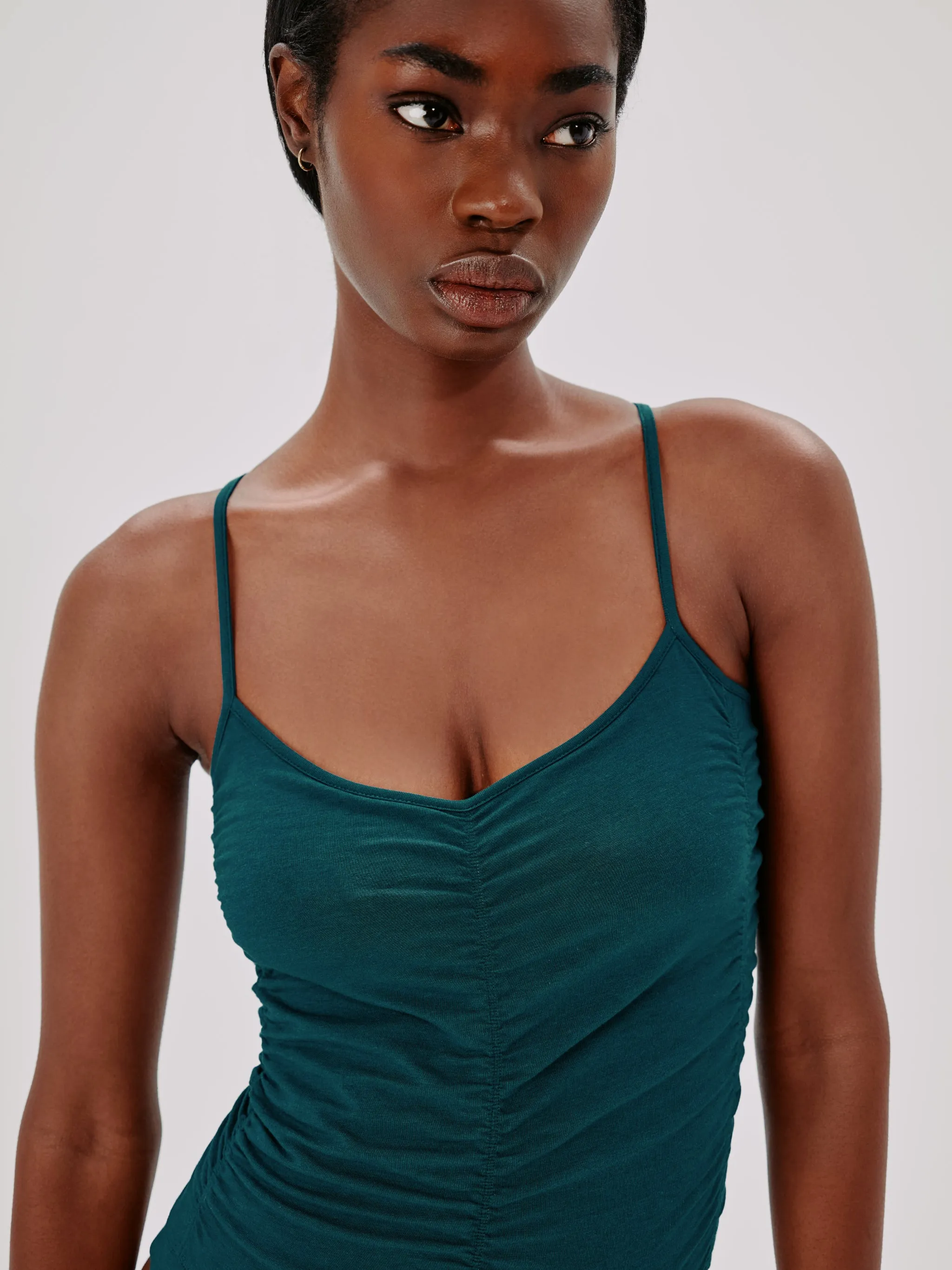 Shirred Bodysuit