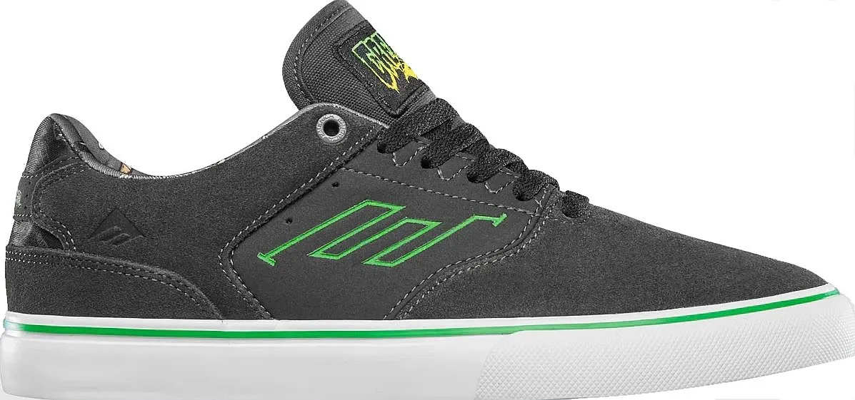 shoes Emerica The Low Vulc X Creature - Charcoal - men´s