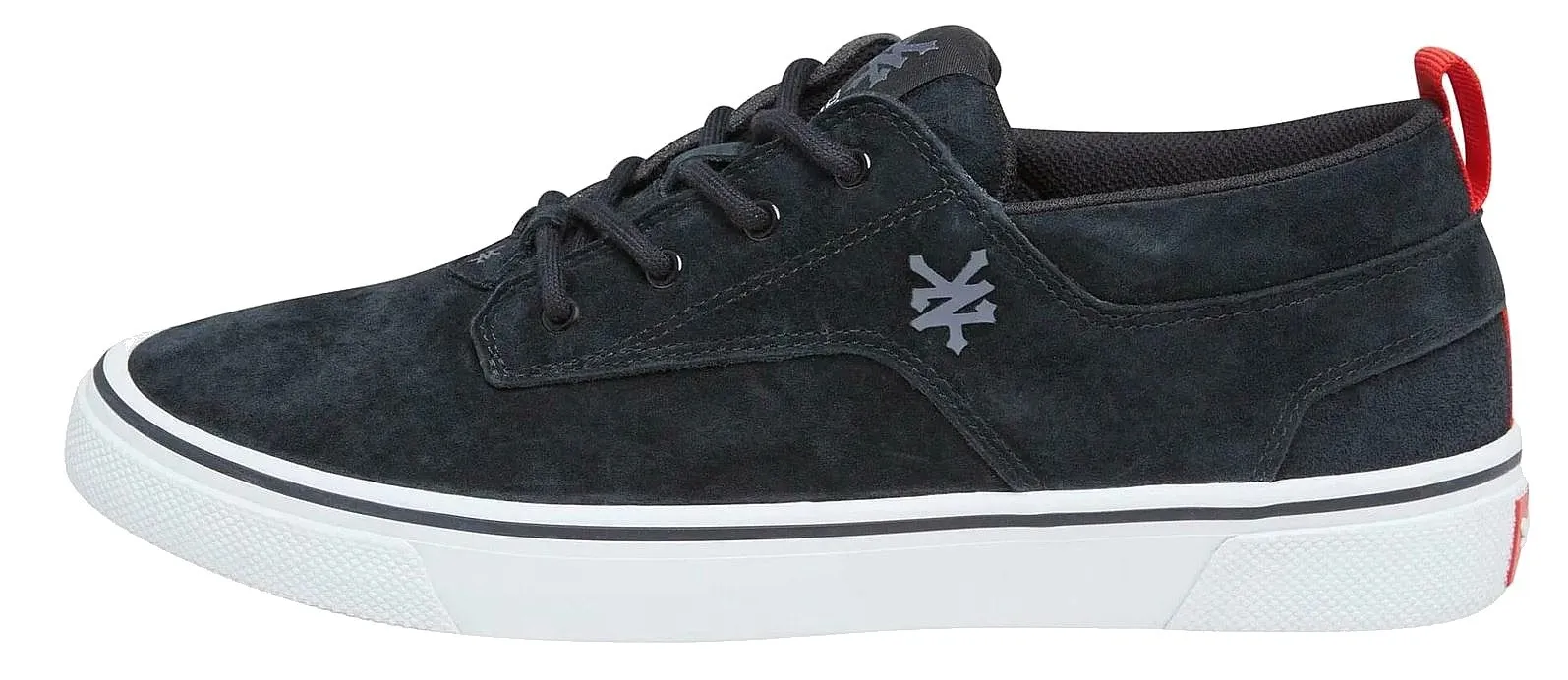 shoes Zoo York Hangout - Black/Grey/Red - men´s