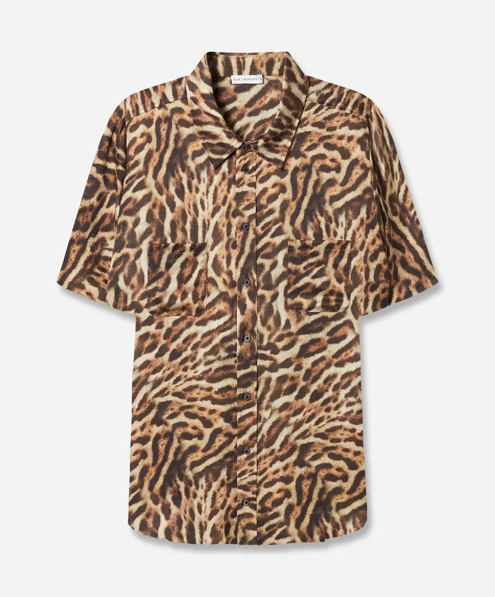 Short Sleeve Boyfriend Shirt