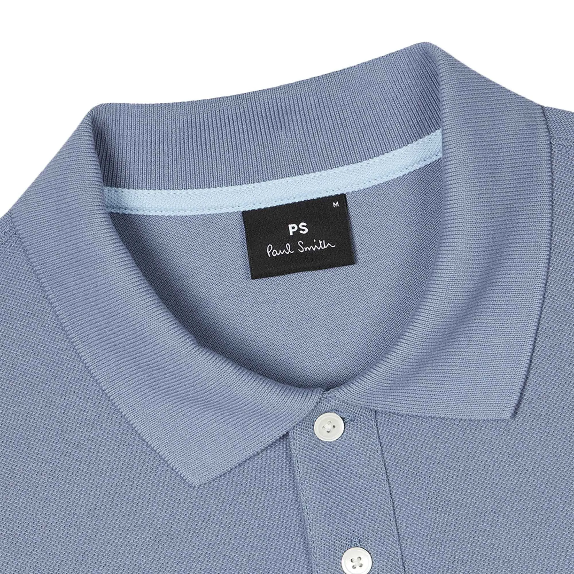 Short Sleeve Polo Shirt - Greyish