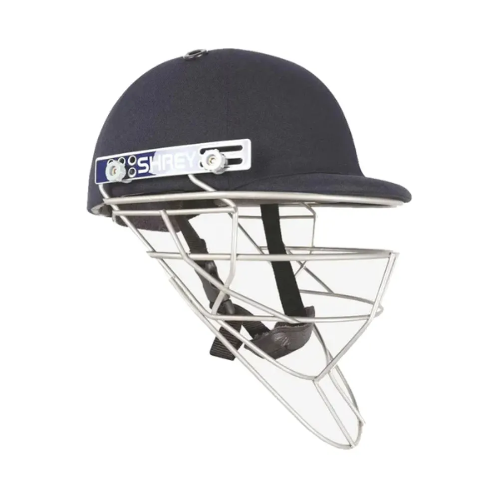 SHREY Pro Guard Fielding Stainless Steel Visor H122 Cricket Helmet (L)