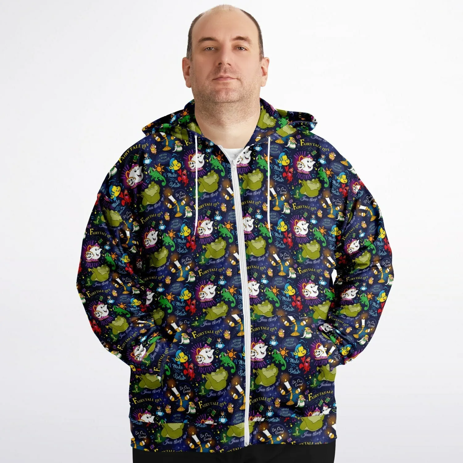 Sidekicks Plus-size Unisex Zip Hoodie