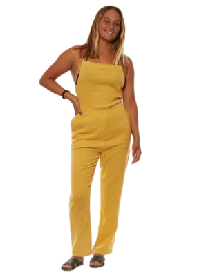 Sisstrevolution Happy Here Romper - Honeycomb