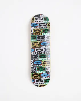 Skateboard Cafe Trumpet Collage C2 Shape Deck - Multi - 8.375