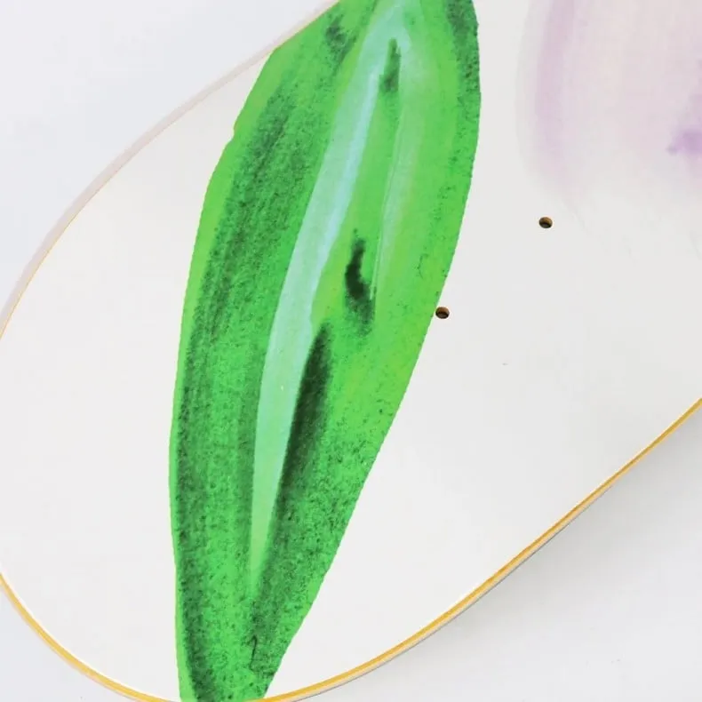 Skateboard Café Floral Skateboard Deck 8.0