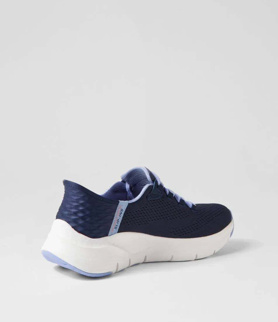SKECHERS Arch Fit Fresh Flare Navy Multi Sneakers