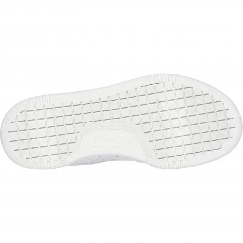 Skechers Quick Street | White | Childrens Lace Up Trainers