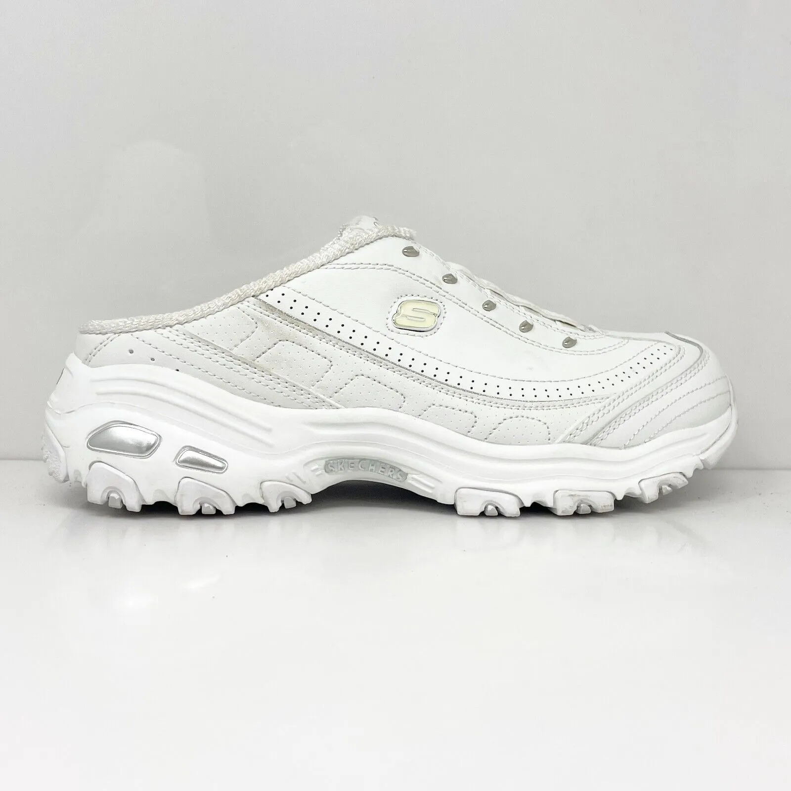 Skechers Womens Dlites Bright Sky 11933 White Casual Shoes Sneakers Size 9