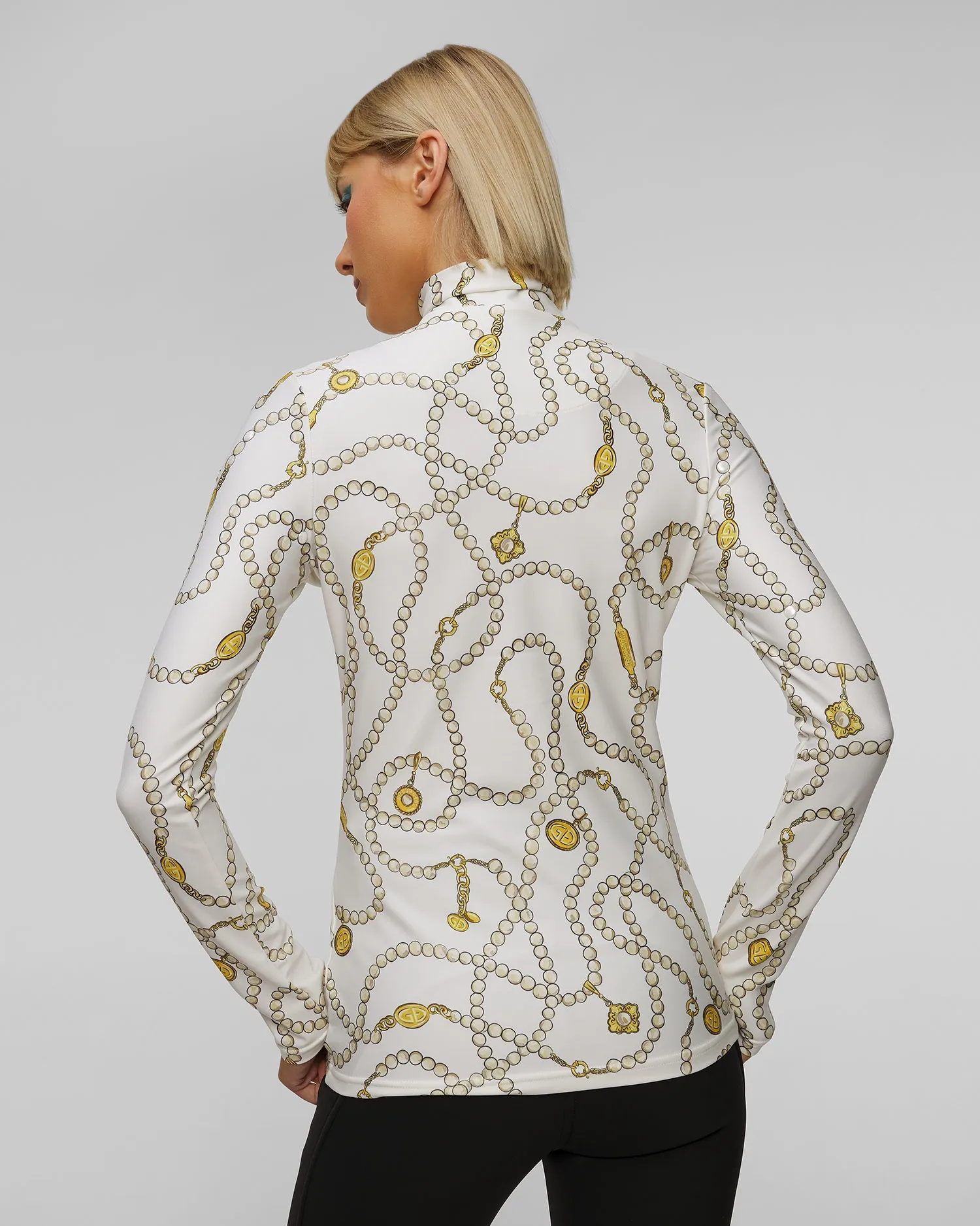 Ski turtleneck with a print Goldbergh Vivienne GB32220244-8040
