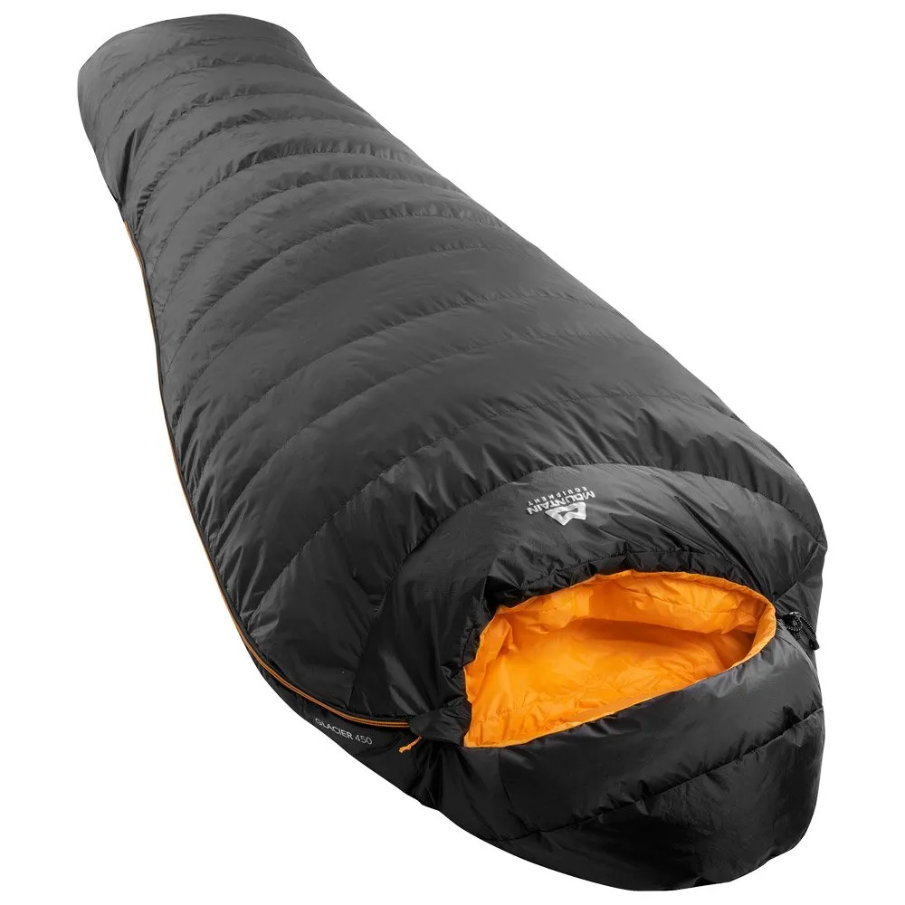 Sleeping bag Mountain Equipment ---Glacier 450 Regular Left Obsidian