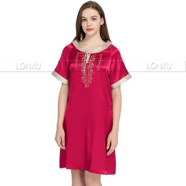 Sleepwear-Women's Nightdress, Silk