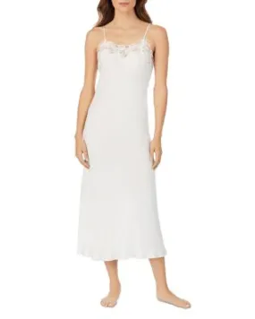 Sleeveless Satin Nightgown