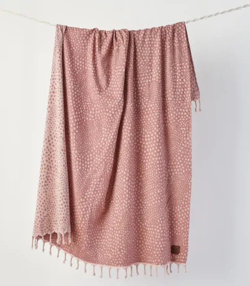 Slowtide Tessa Throw Blanket - Red