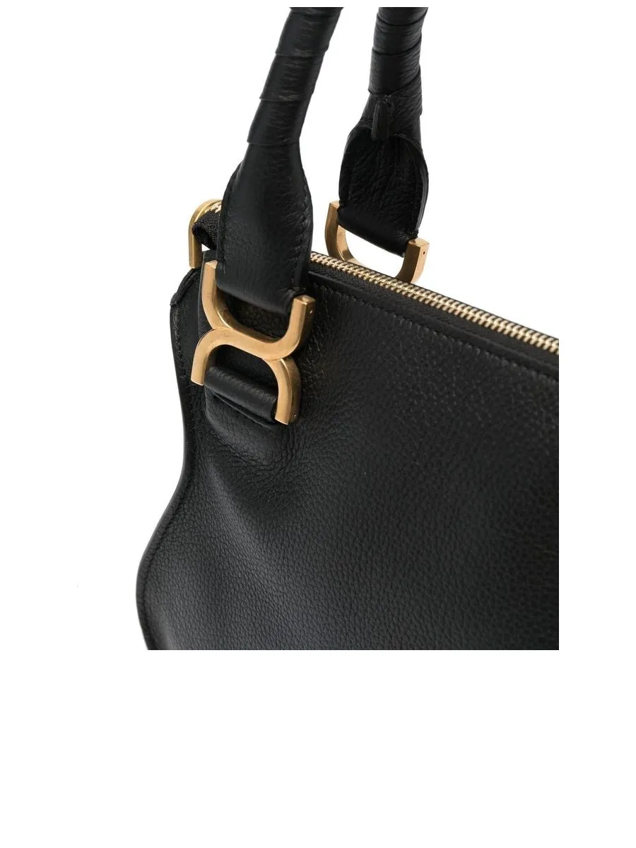 Small Marcie Bag in Grained Leather