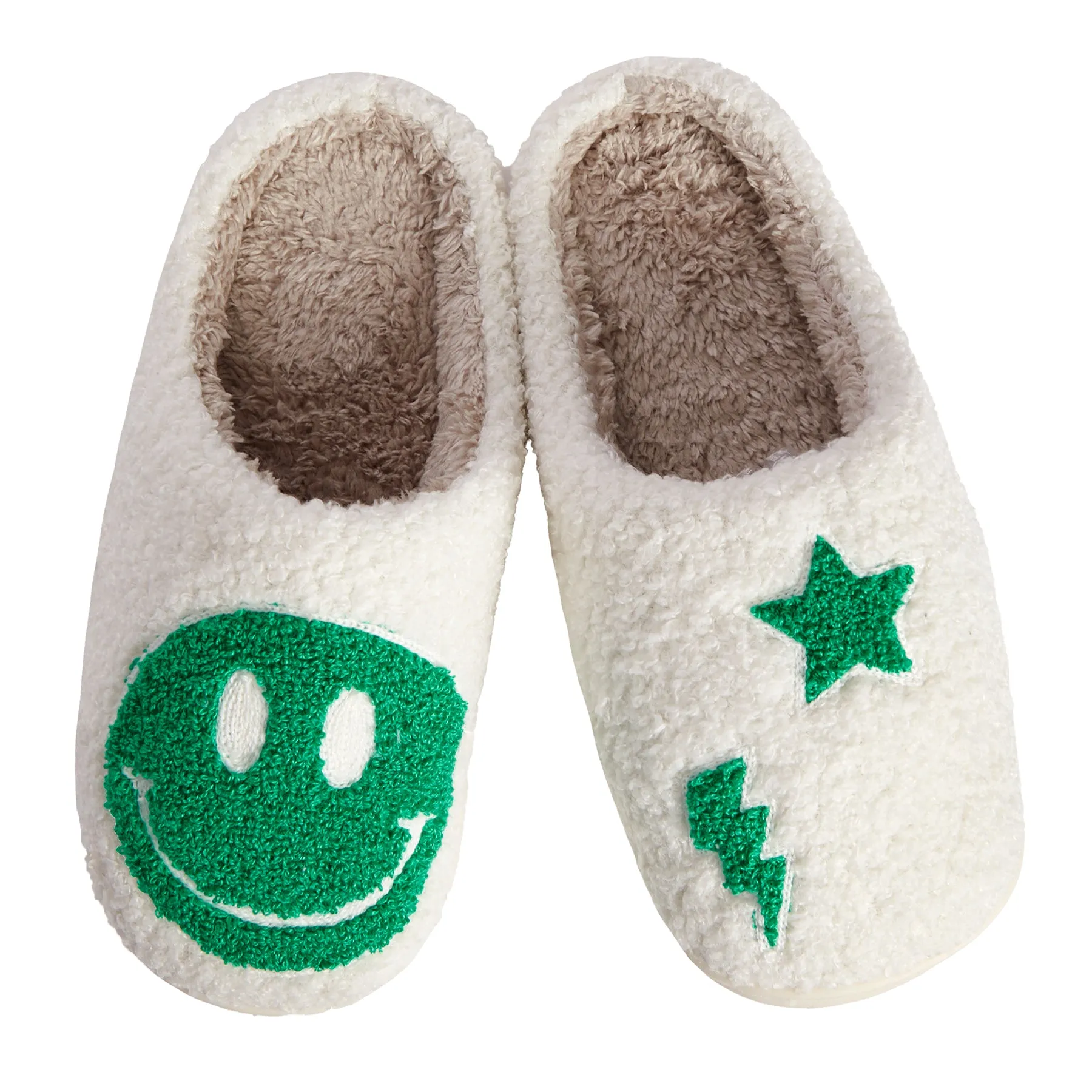 Smiley, Bolt, & Star Slipper