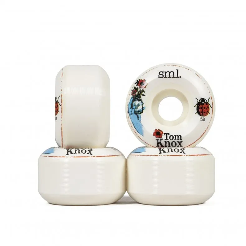 SML Tom Knox Lucidity Series Skateboard Wheels 52mm V-Cut