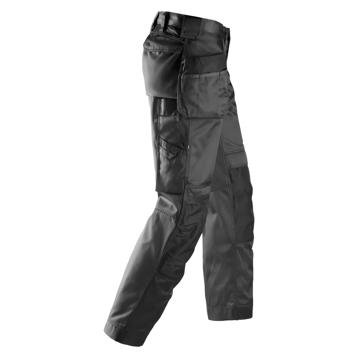 Snickers 3212 Craftsmen, Work Trousers with Holster Pockets DuraTwill - Black