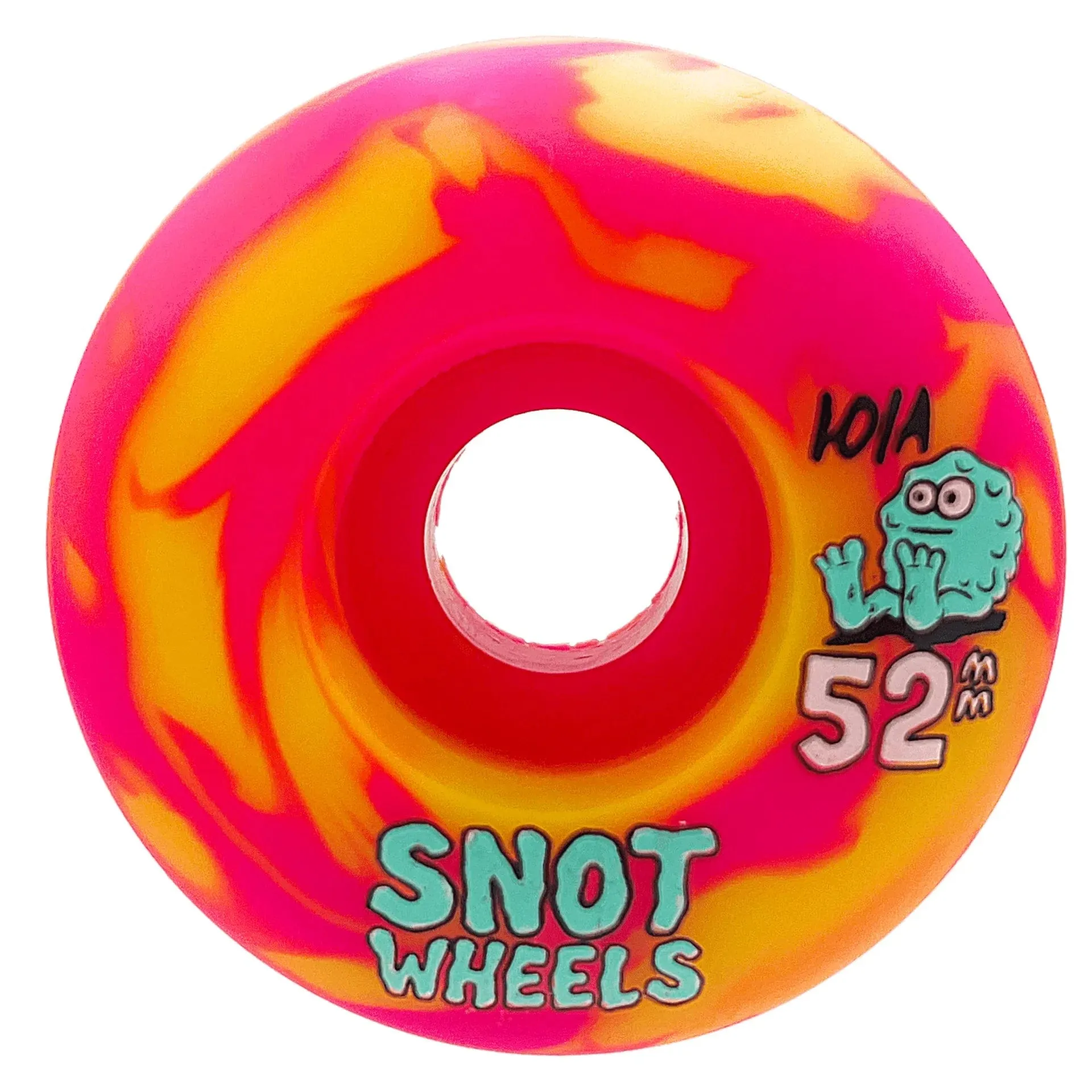 Snot Wheels Classic Swirls Skateboard Wheels 52 MM 101 A