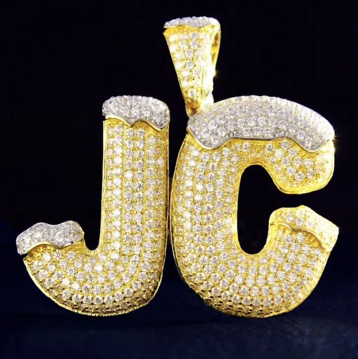 Snow Cap Custom Letters