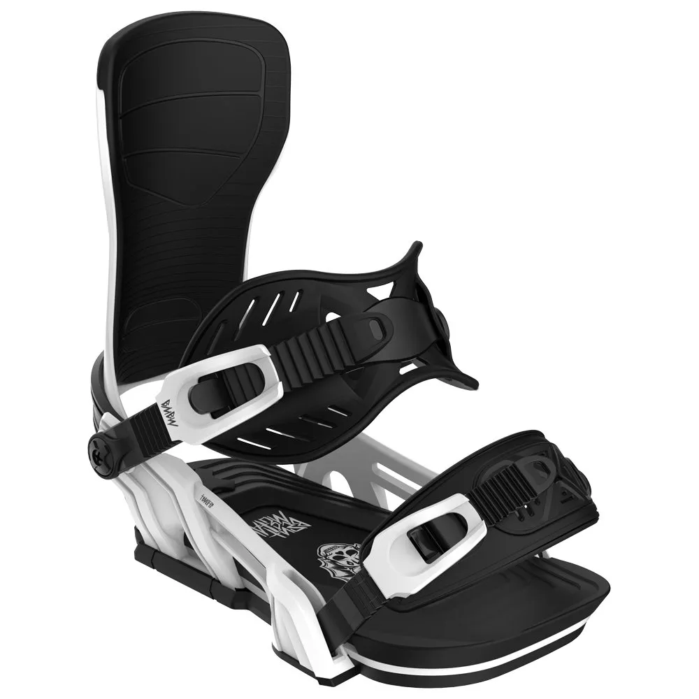 Snowboard binding Bent Metal ---Transfer White