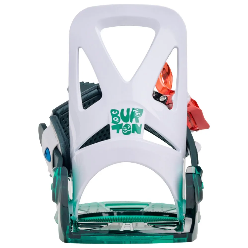 Snowboard binding Burton ---Mini Grom Multi Green