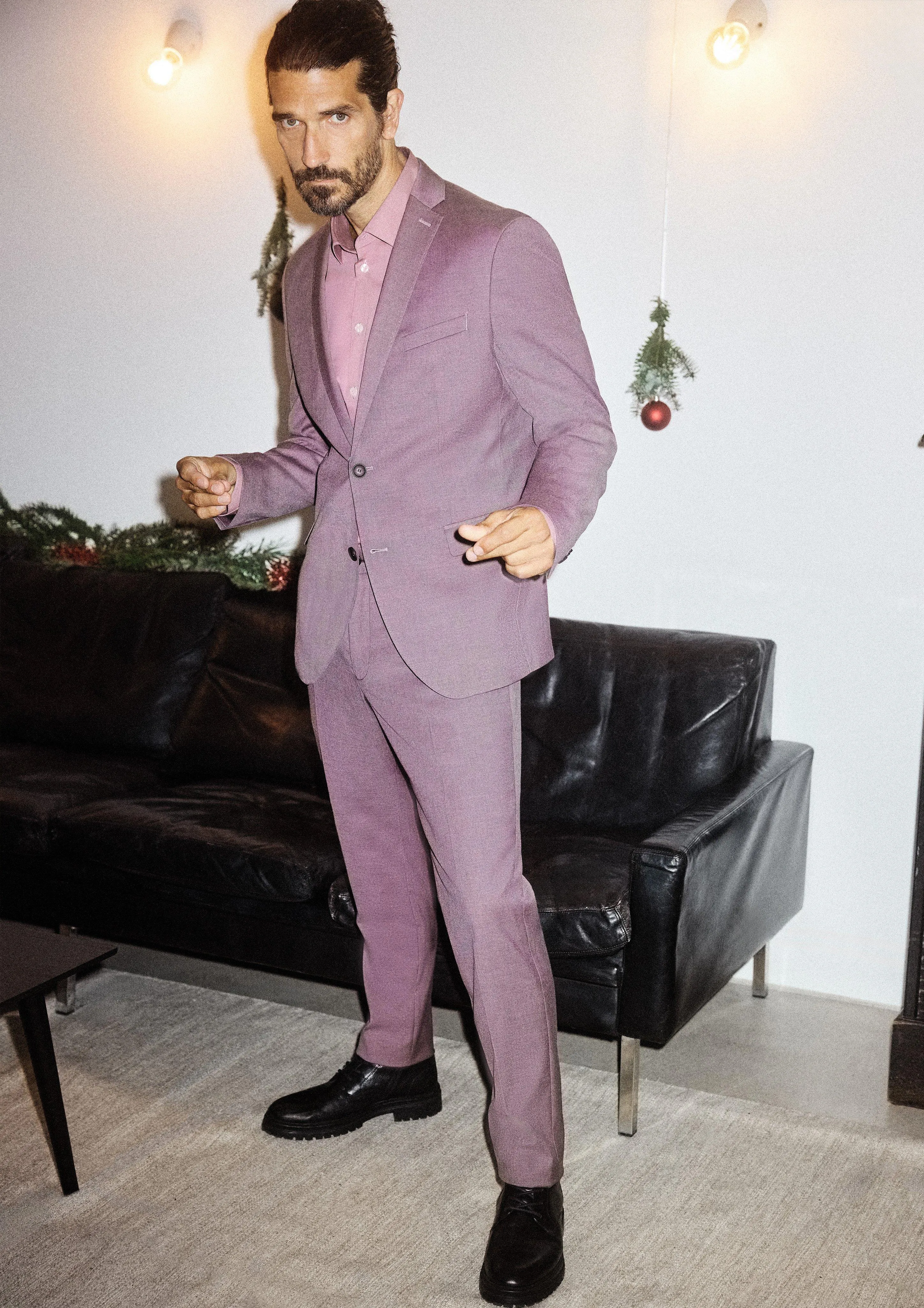 s.O PURE: Slim-fitting sports jacket made of stretch viscose