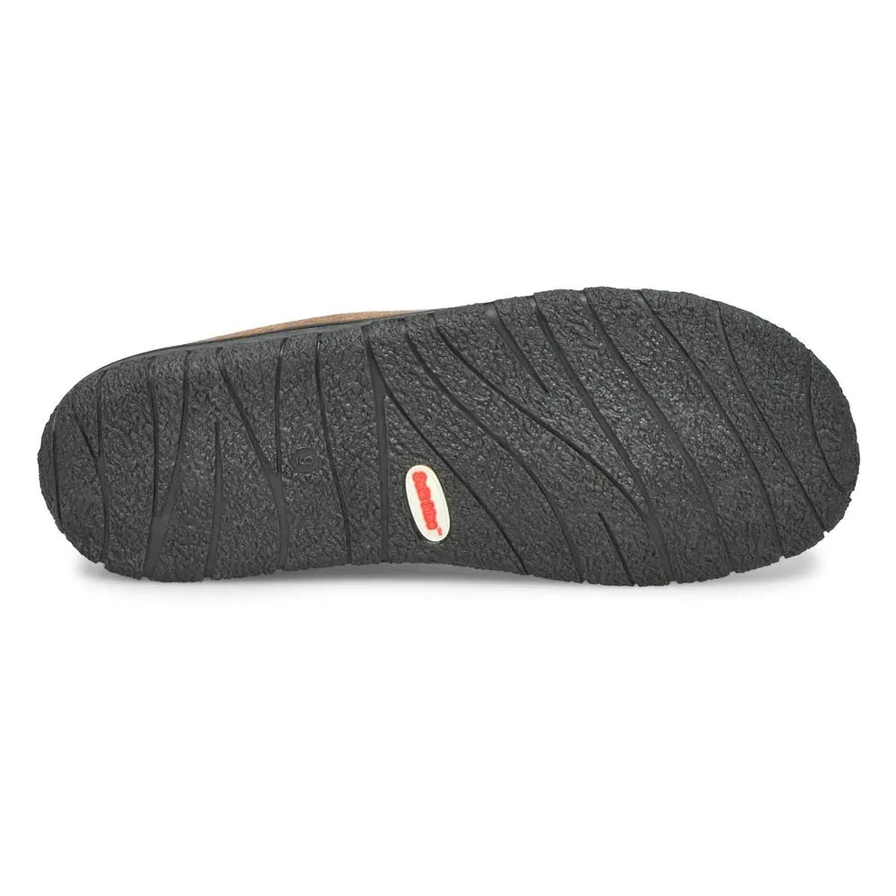 Soft Moc Mens Saturn Memory Foam Slipper - Brown