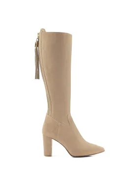 Soho       20% Off   |   Save £79  caramel Heeled Knee-high Boots        - Regular Fit