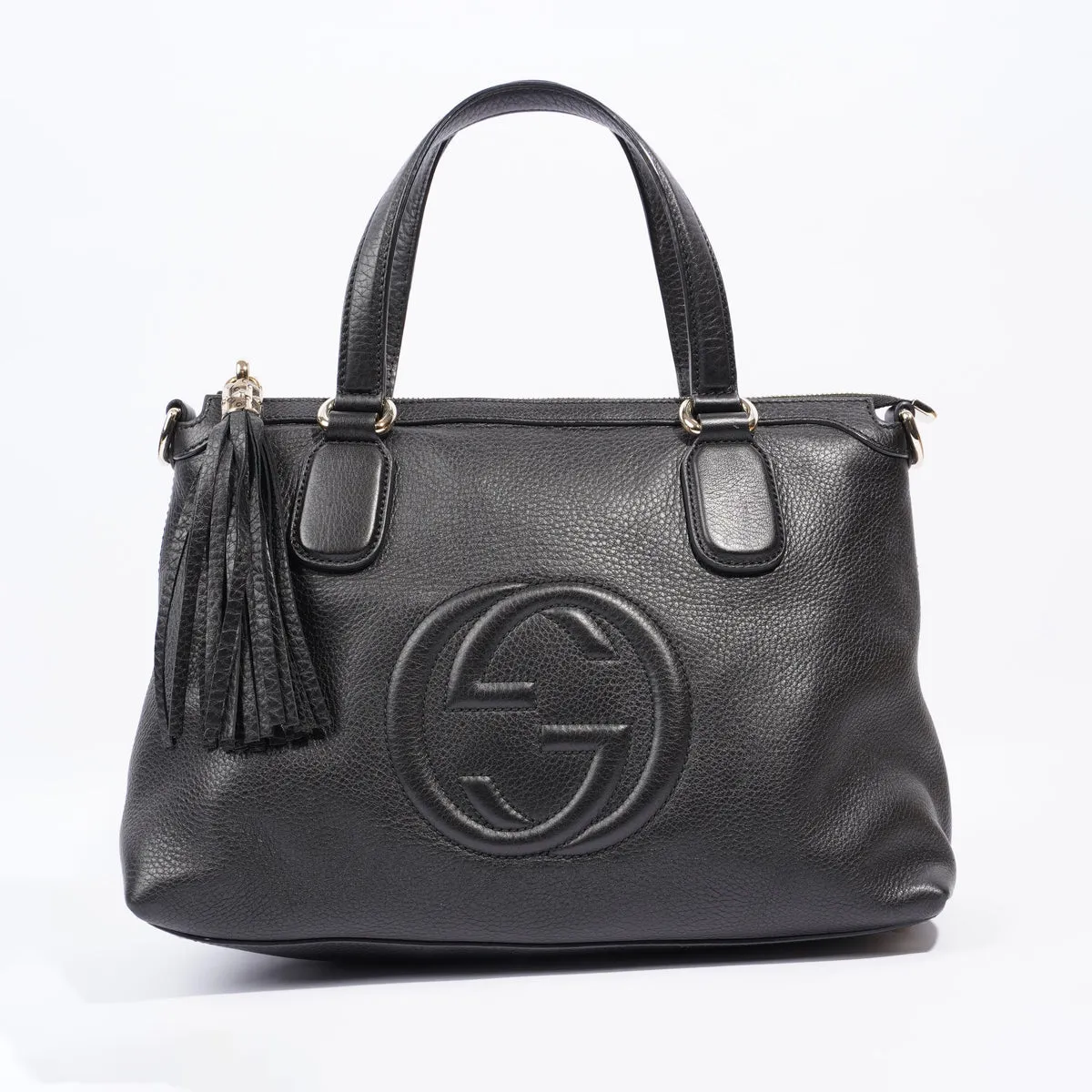 Soho 2Way Bag Black Leather