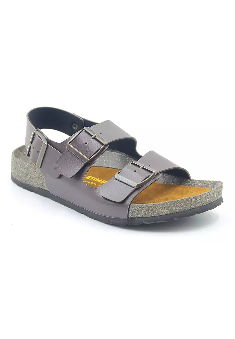 SoleSimple Milan - Brown Sandals & Flip Flops & Slipper