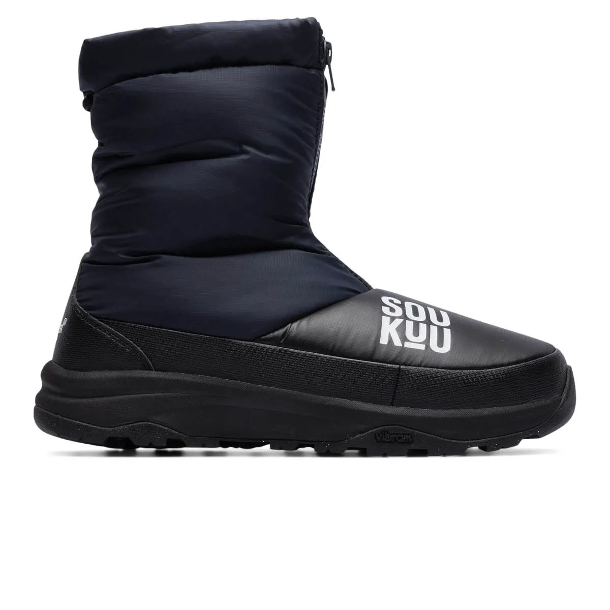 SOUKUU BY THE NORTH FACE X UNDERCOVER PROJECT U DOWN BOOT TNF BLACK/AVRIATOR NAVY | BodegaIE