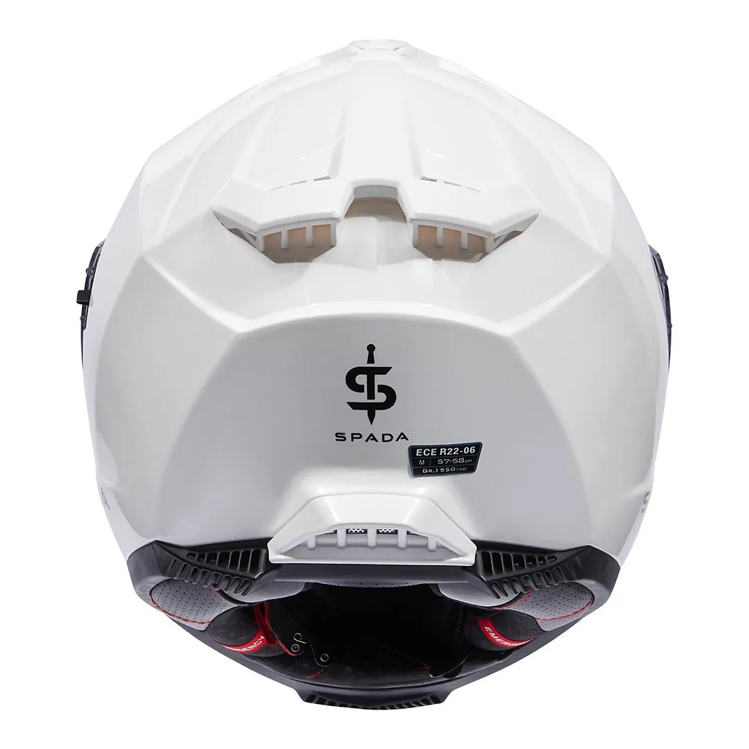 Spada SP18 Plain Helmet - White
