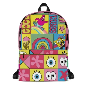 SpongeBob Squarepants Good Vibes Collage Backpack