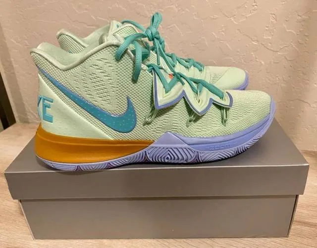 Spongebob x nike kyrie 5 squidward