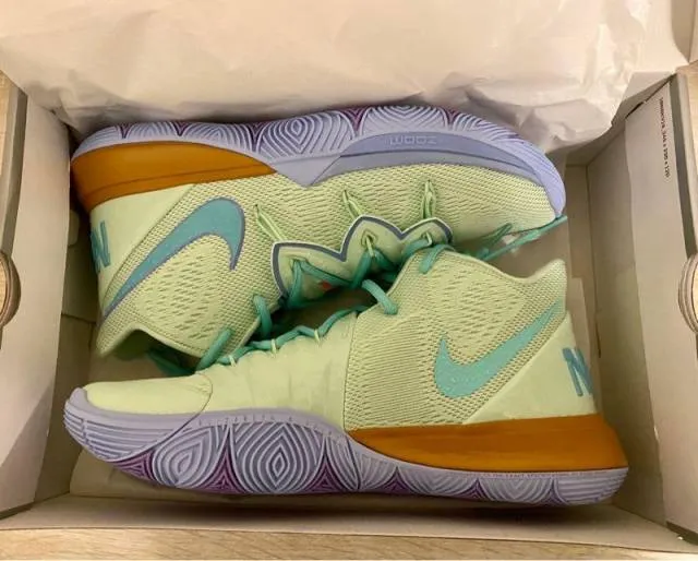 Spongebob x nike kyrie 5 squidward