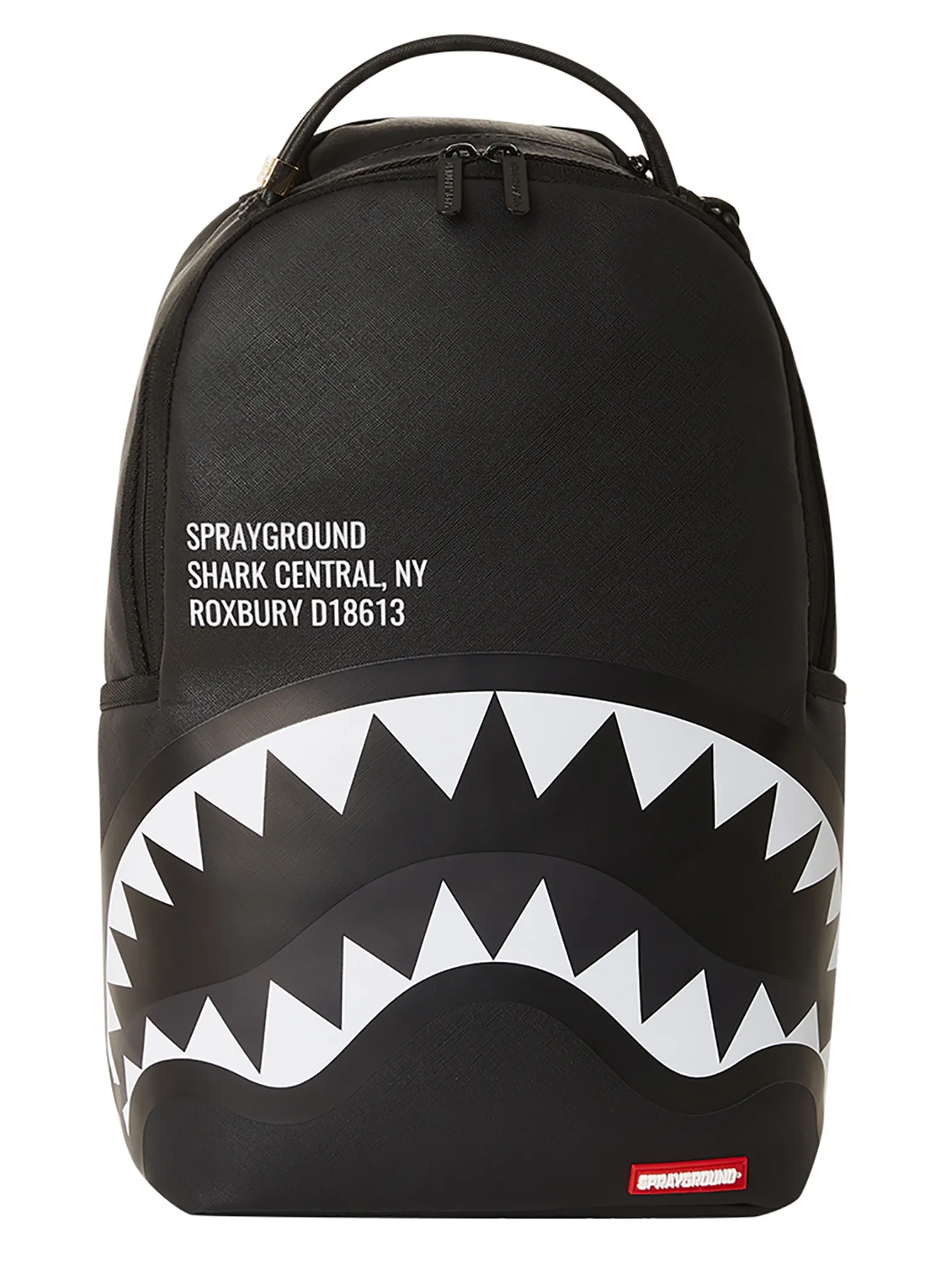 Sprayground Shark Central 2.0 Backpack - Black/Grey