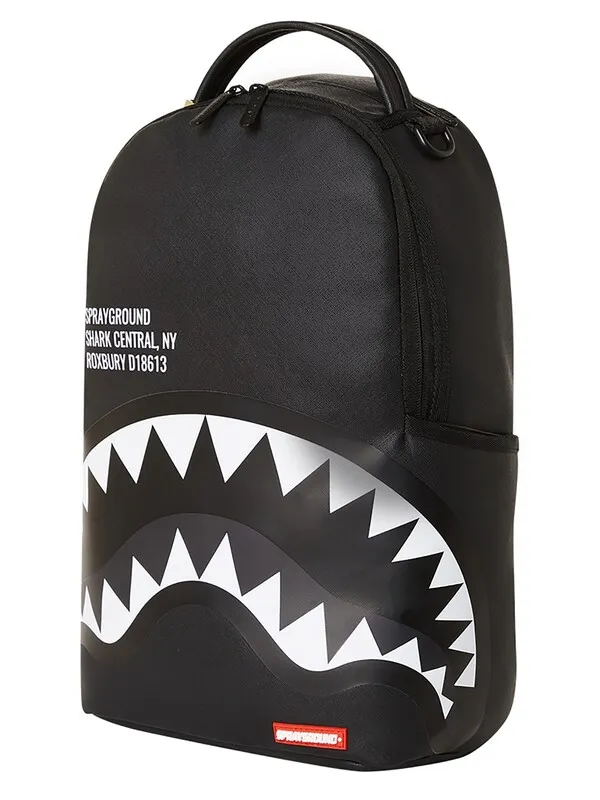 Sprayground Shark Central 2.0 Backpack - Black/Grey