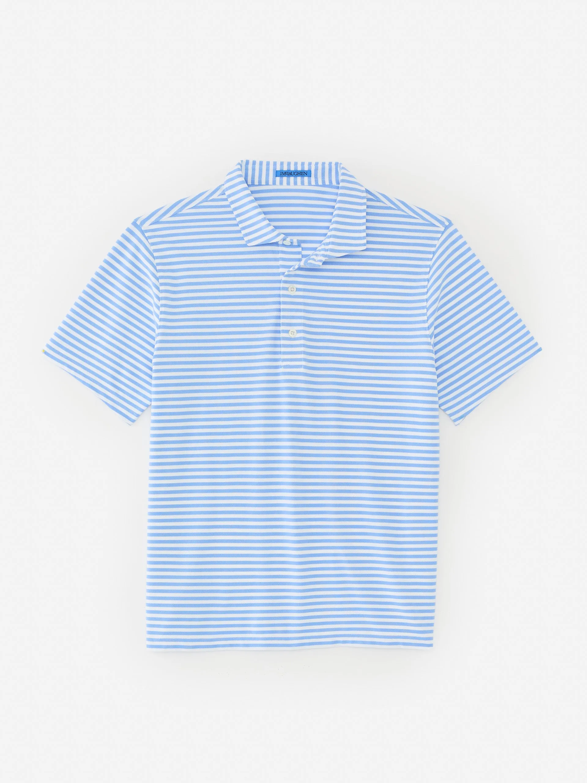 Springer Performance Polo in Bengal Stripe