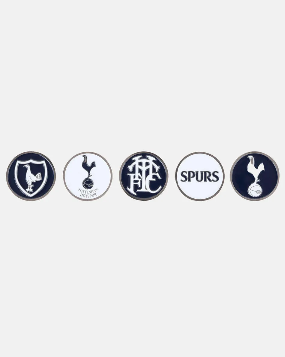Spurs 5 Pack Golf Ball Markers