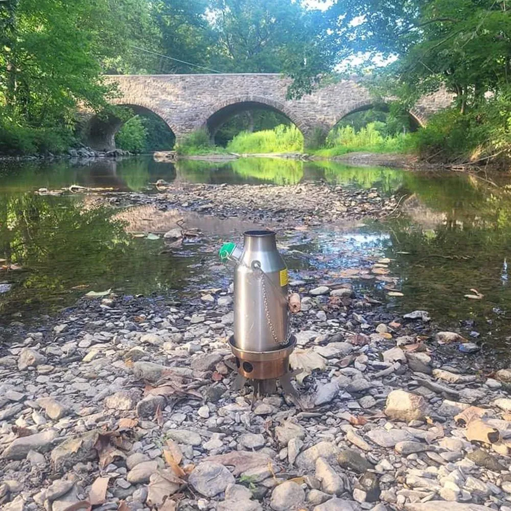 Stainless 'Trekker' - Small Kelly Kettle
